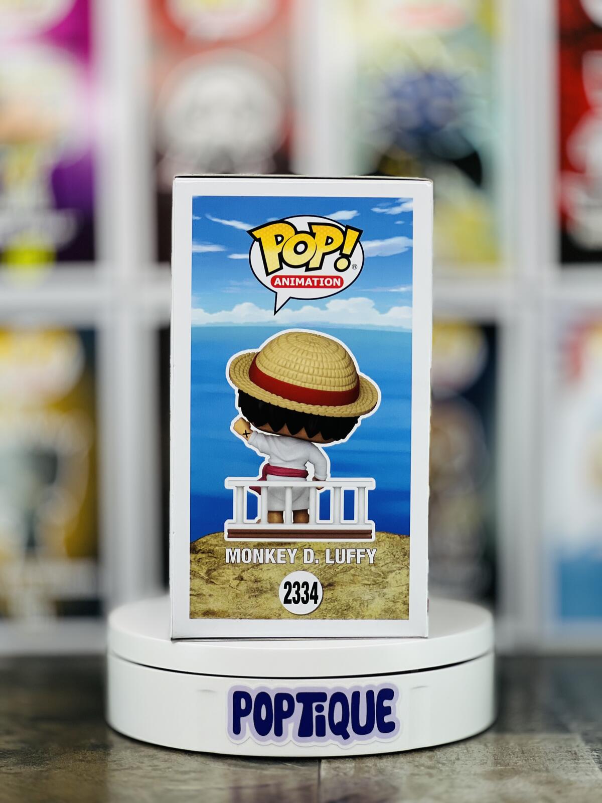 One Piece Monkey D. Luffy Funko Pop! #2334 - EE Excl
