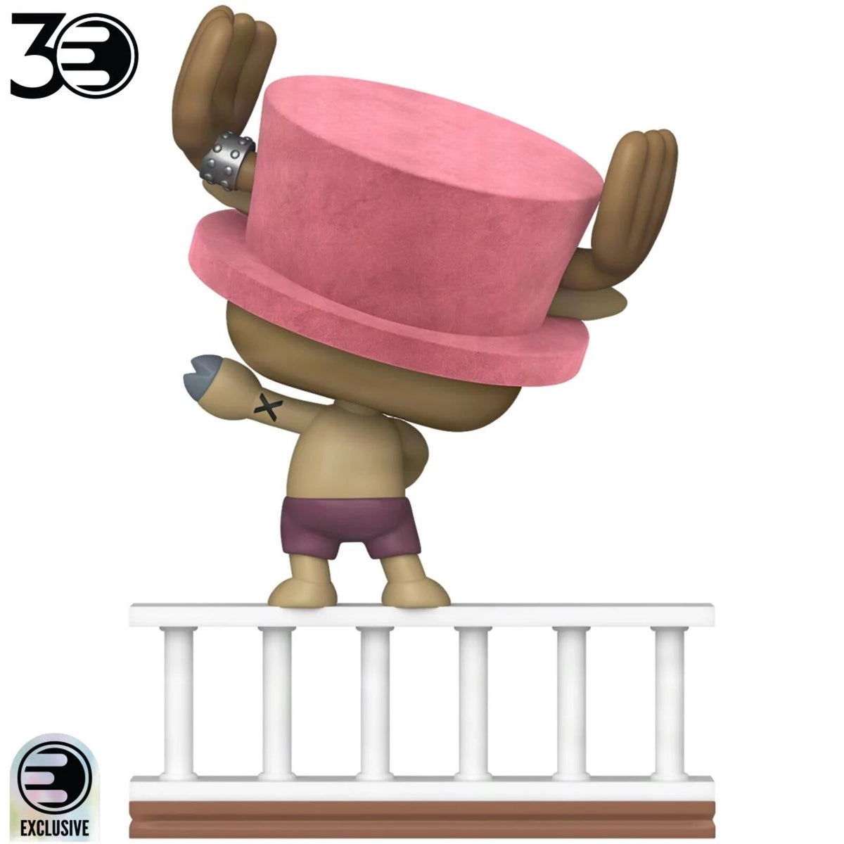 One Piece Tony Tony Chopper Flocked Funko Pop! #2332 - EE Excl