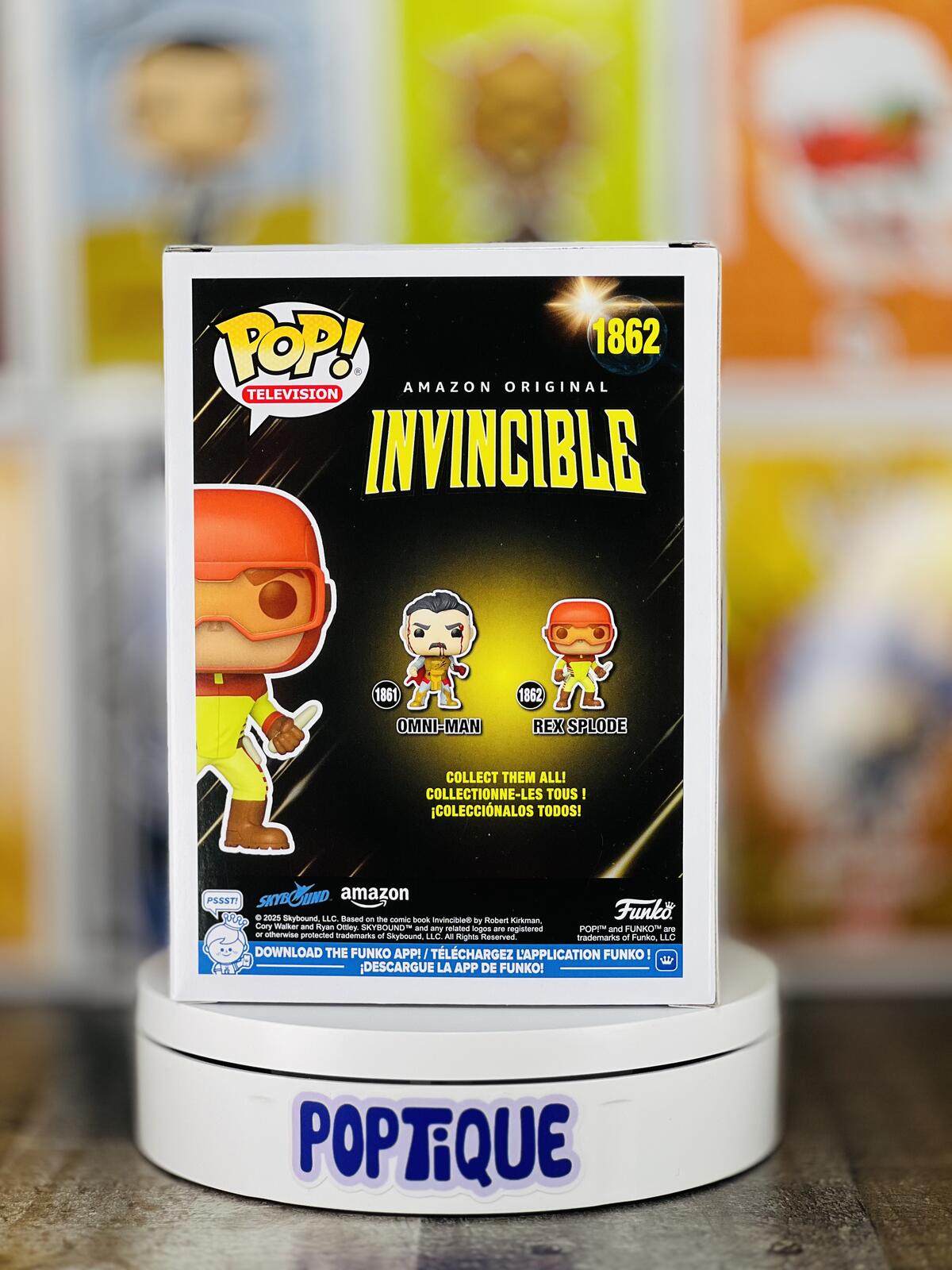 Invincible Rex Splode Funko Pop! #1862