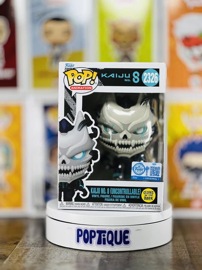 Kaiju No. 8 (Uncontrollable) Glow-in-the-Dark Funko Pop! #2326 - Exclusive