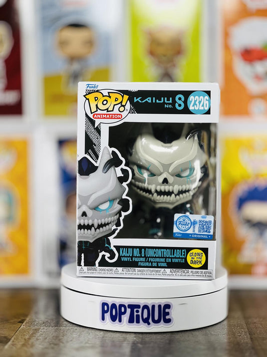 Kaiju No. 8 (Uncontrollable) Glow-in-the-Dark Funko Pop! #2326 - Exclusive
