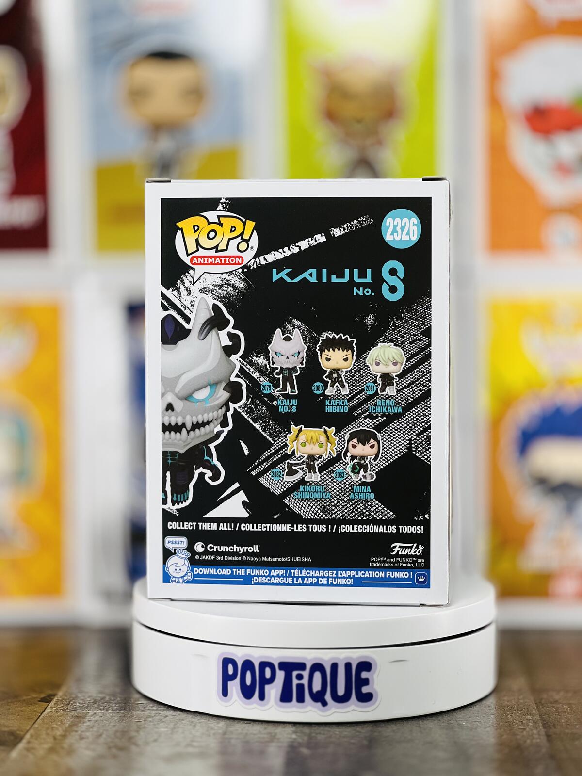 Kaiju No. 8 (Uncontrollable) Glow-in-the-Dark Funko Pop! #2326 - Exclusive