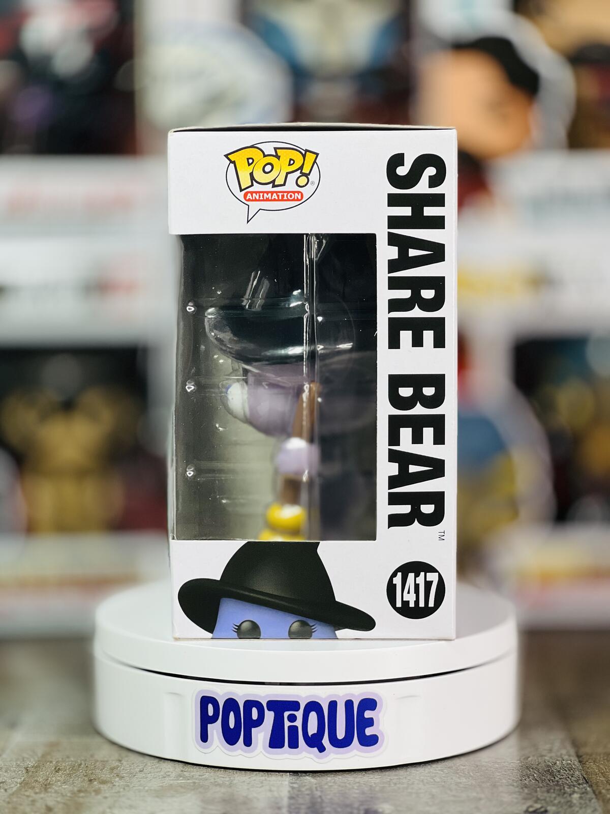 Care Bears Share Bear Funko Pop! #1417 - 2024 Fall Convention Sticker