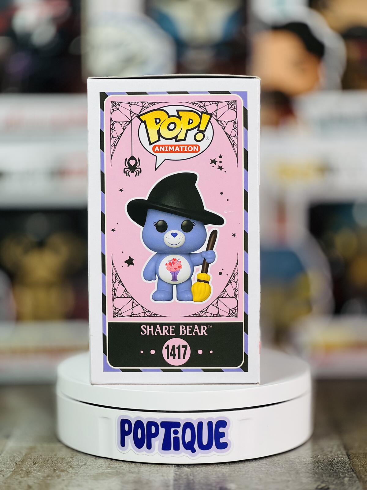 Care Bears Share Bear Funko Pop! #1417 - 2024 Fall Convention Sticker