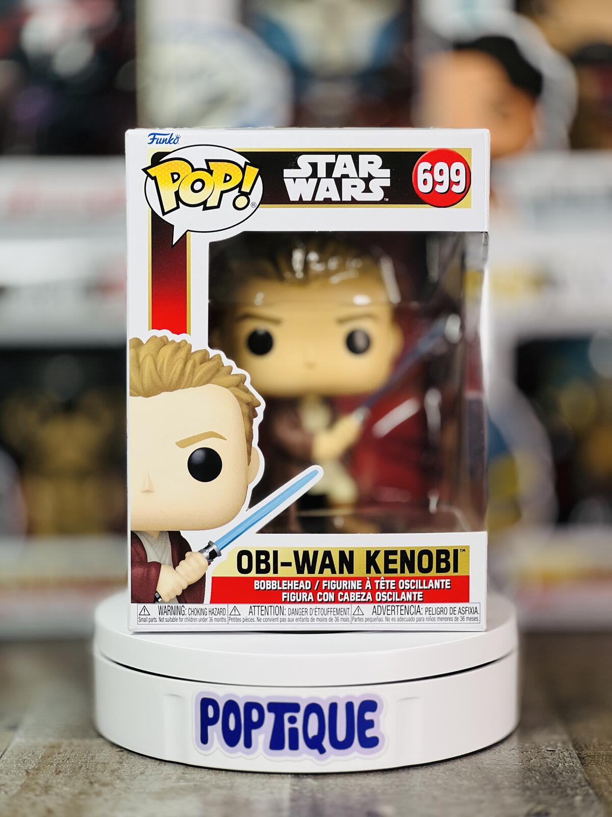 Star Wars: Episode I Obi-Wan with Light Saber (Young) #699