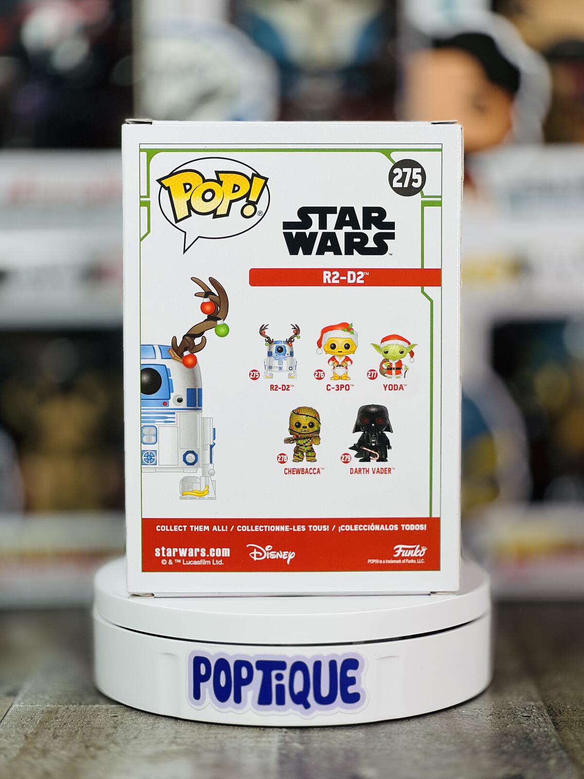 Star Wars Holiday R2-D2 with Antlers Funko Pop! #275