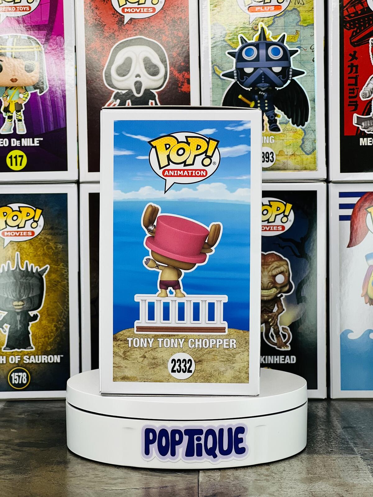 One Piece Tony Tony Chopper Flocked Funko Pop! #2332 - EE Excl