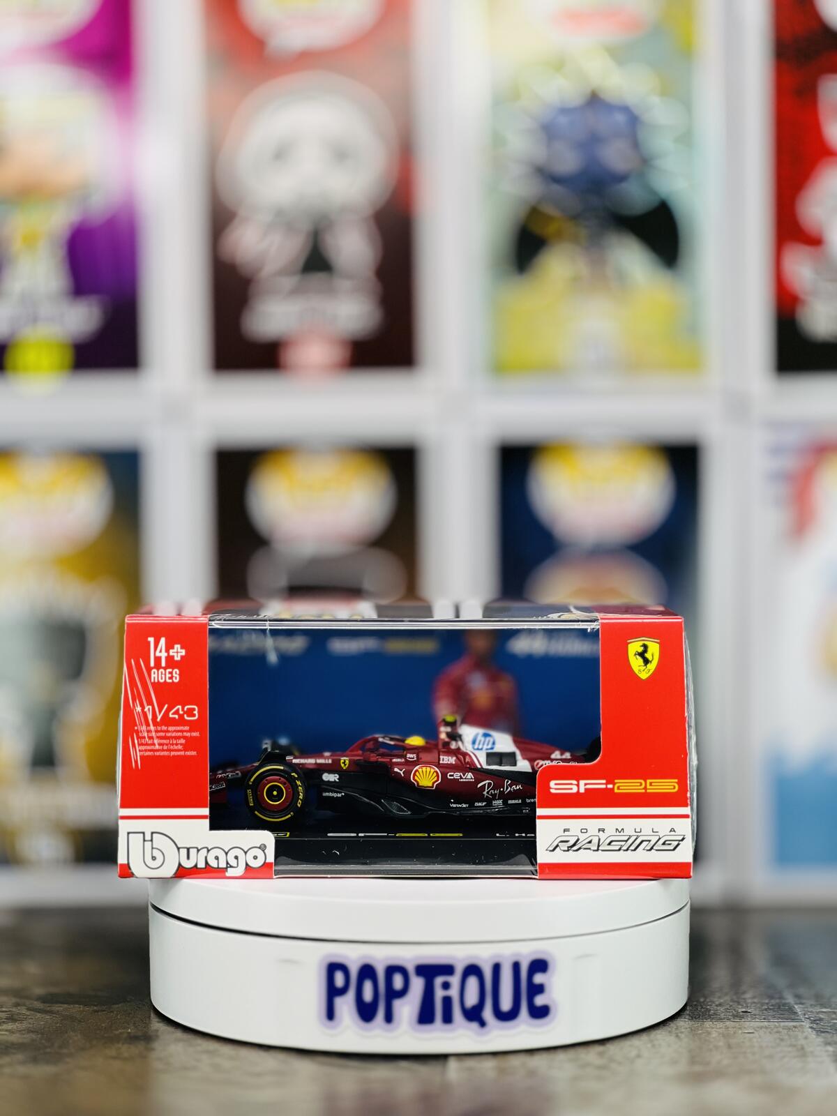Formula 1 Ferrari SFR Lewis Hamilton #44 Die-Cast 1:43