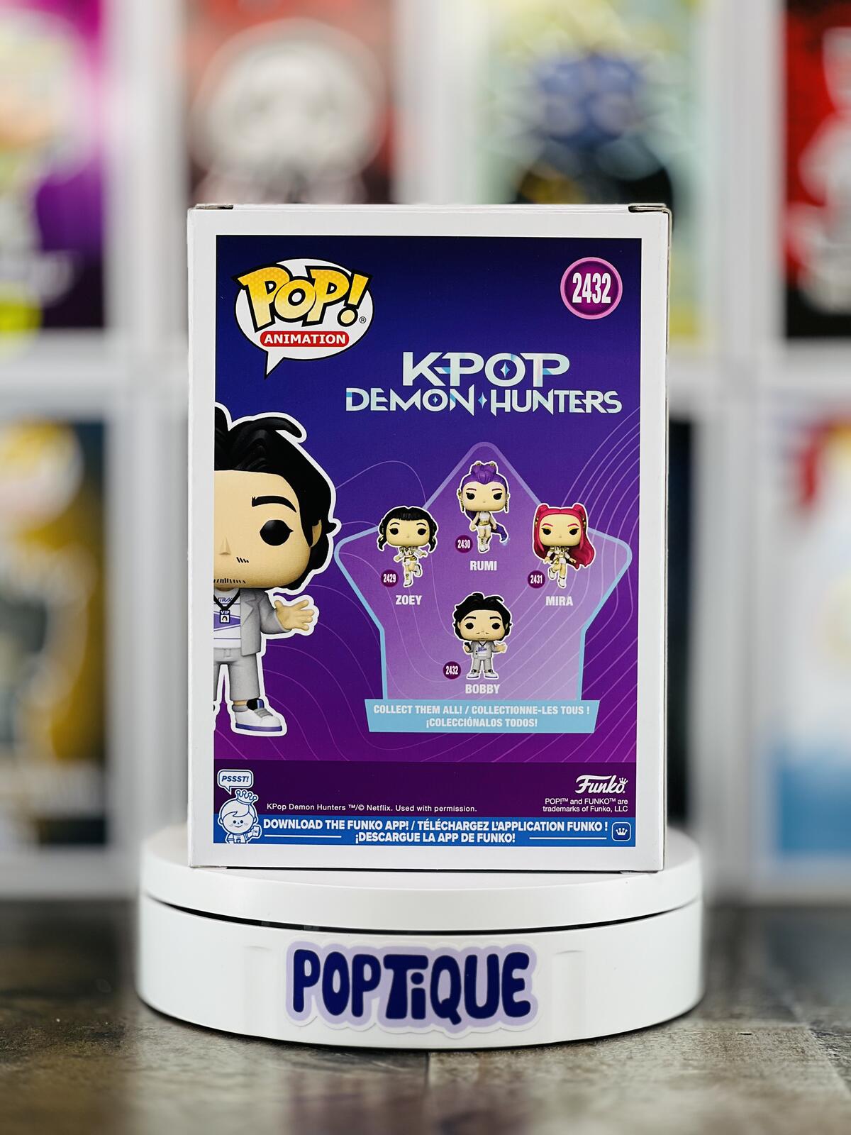 KPop Demon Hunters Bobby Funko Pop! #2432