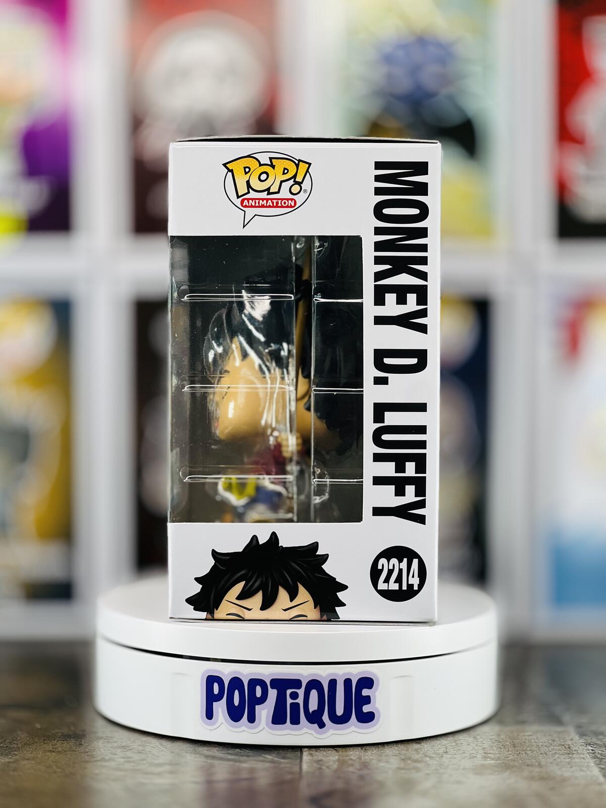 One Piece Monkey D. Luffy with Flag Funko Pop! #2214 - EE Excl