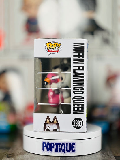 Bluey Muffin Flamingo Queen Funko Pop! #2383 -