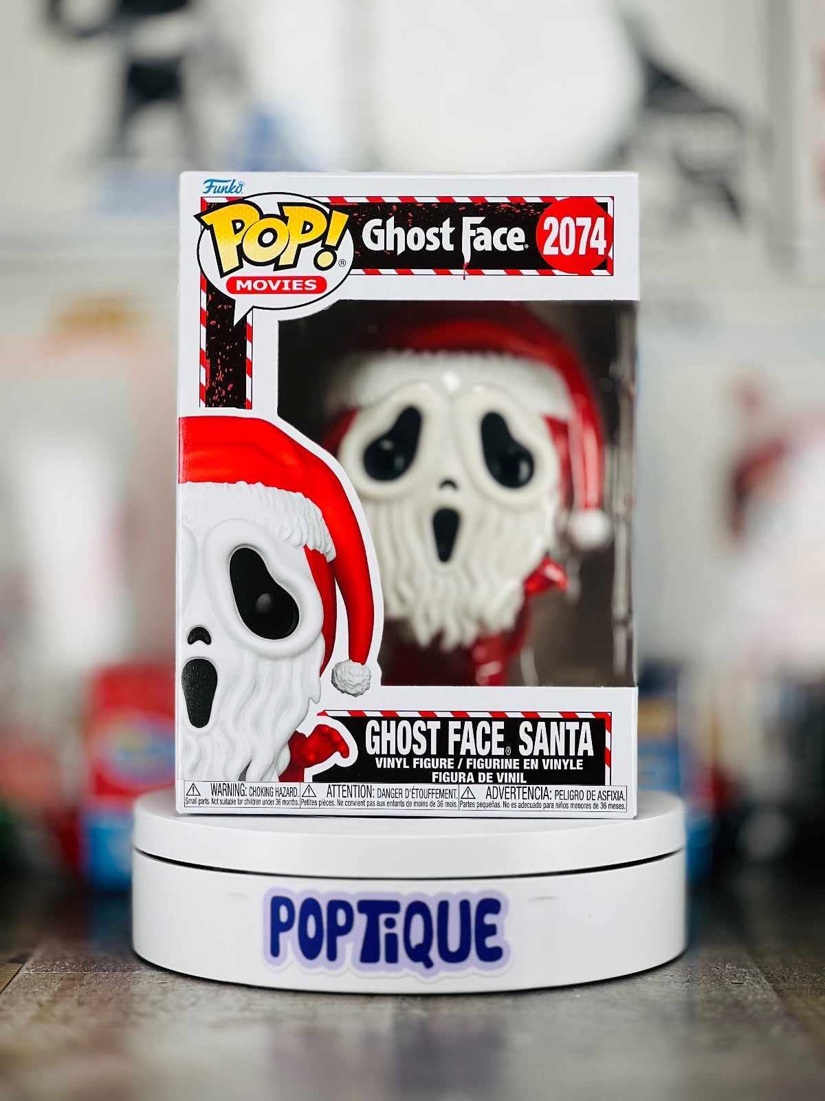 Ghost Face Santa Horror Holiday Funko Pop! #2074