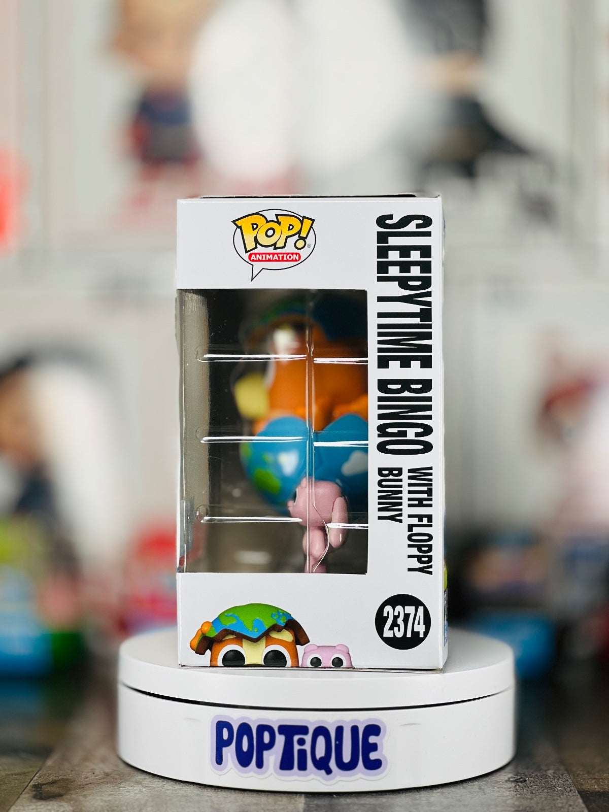 Bluey Sleepytime Bingo with Floppy Bunny Funko Pop! #2374 - Specialty