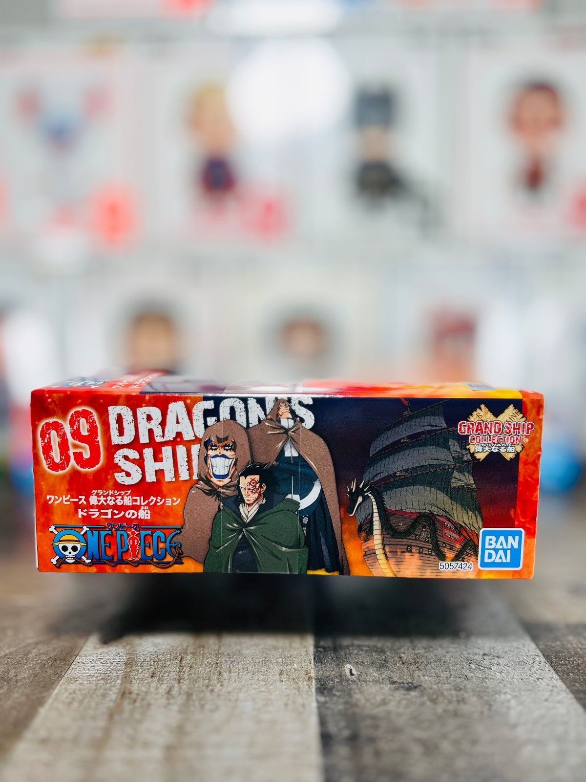 One Piece Grand Ship Collection Dragon Ship Model Kit