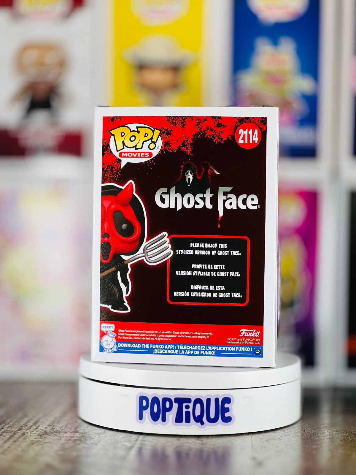 Scream Devil Ghost Face Funko Pop! #2114 - EE Exclusive