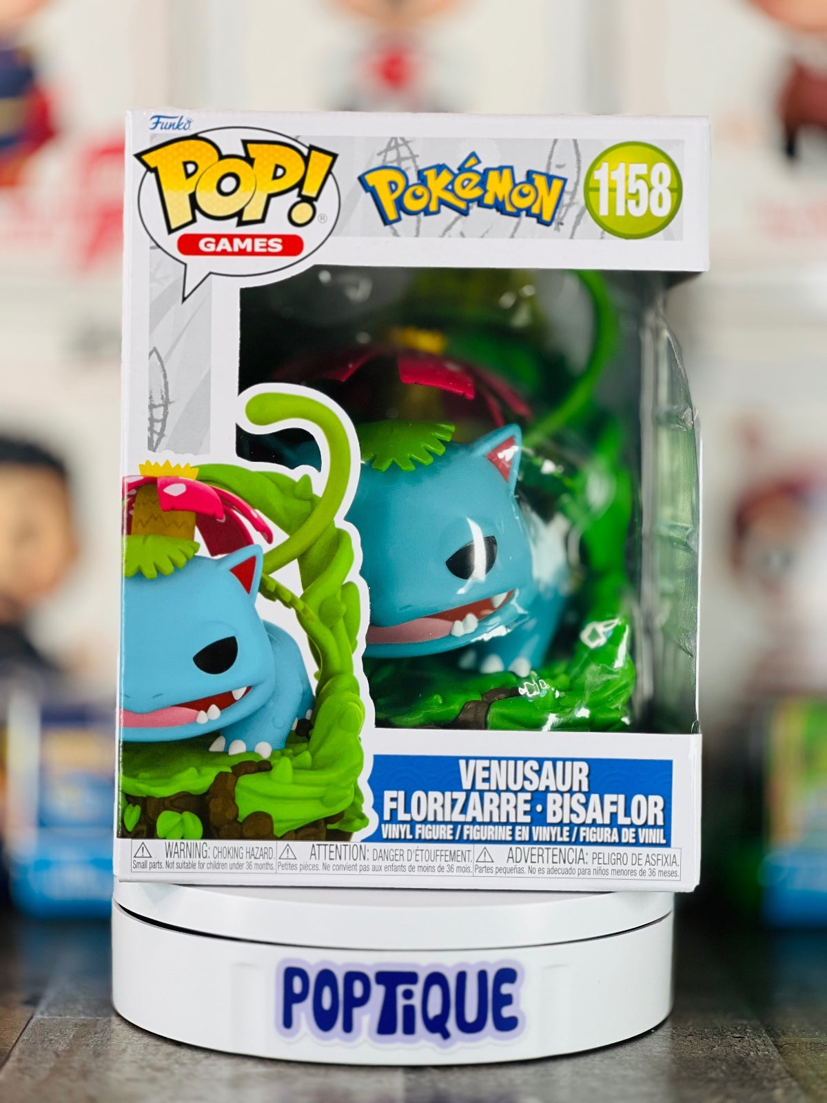 Pokemon Venusaur Premium Funko Pop! #1158