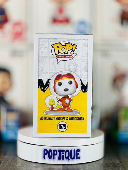Peanuts Astronaut Snoopy & Woodstock Funko Pop #1679