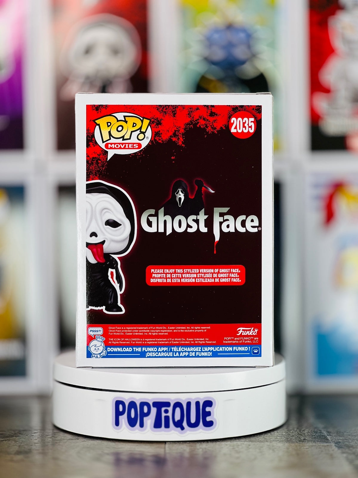 Ghost Face with Tongue in Cheek Funko Pop! #2035