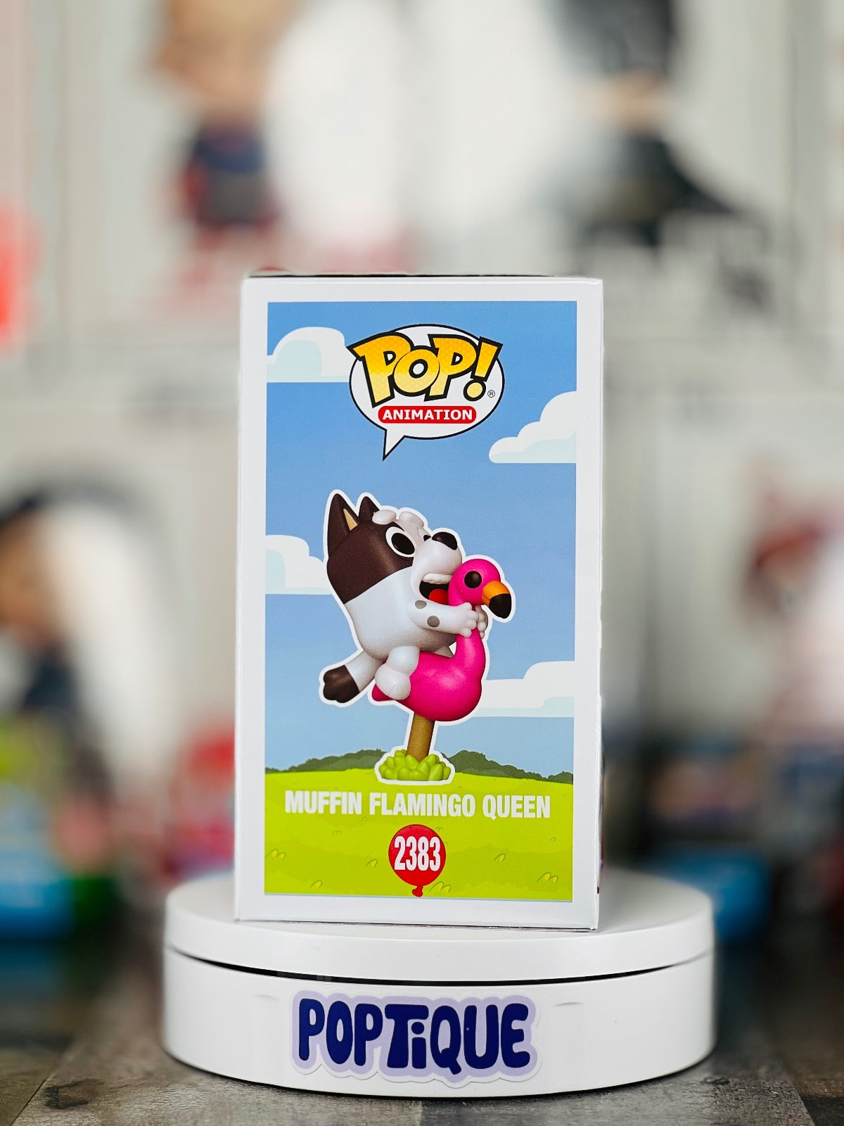 Bluey Muffin Flamingo Queen Funko Pop! #2383 -