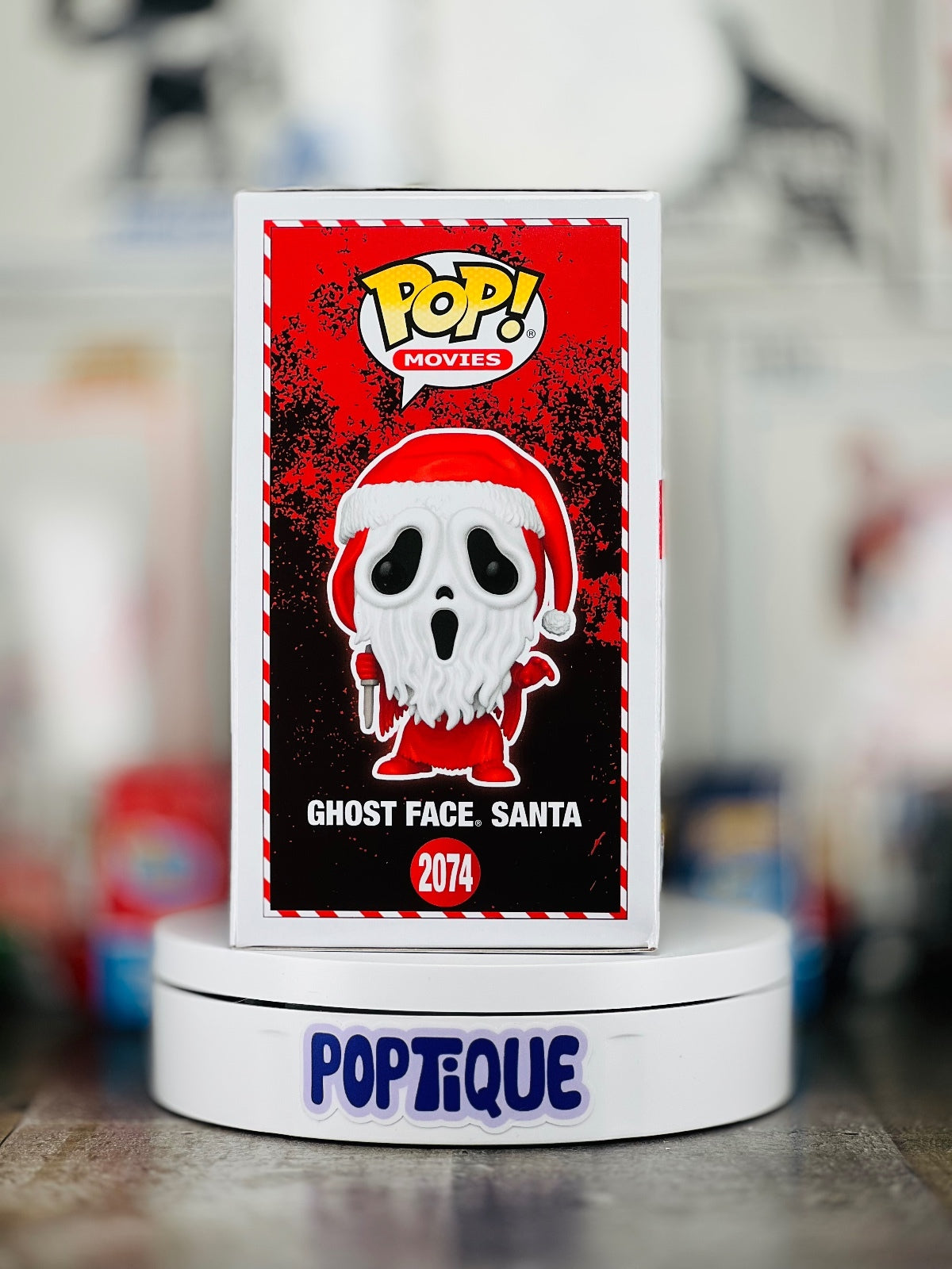 Ghost Face Santa Horror Holiday Funko Pop! #2074