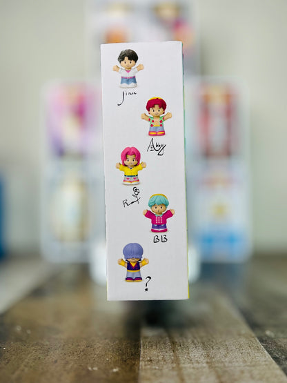 KPop Demon Hunters Saja Boys Little People Collector Figure Set