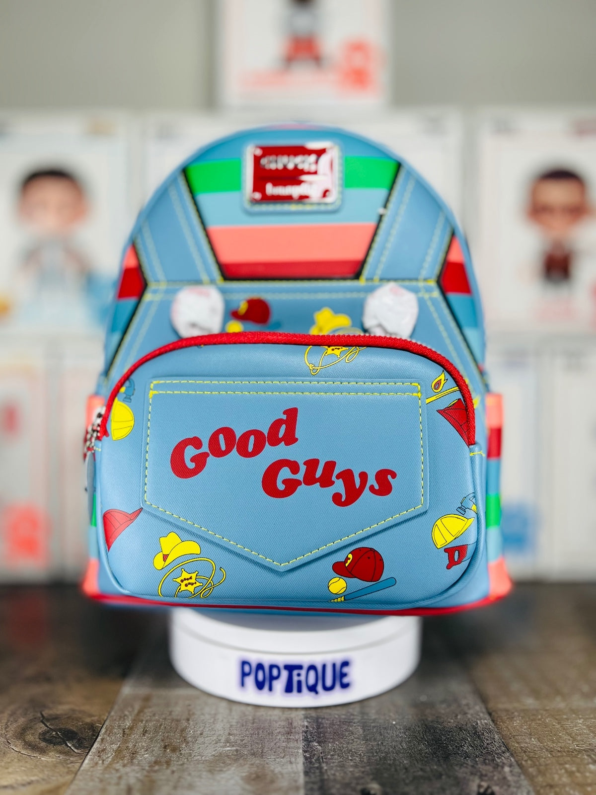 Child's Play Chucky Cosplay Mini-Backpack