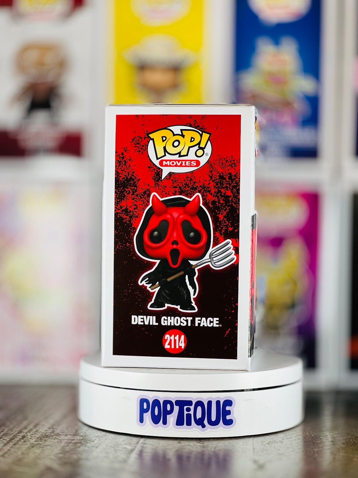 Scream Devil Ghost Face Funko Pop! #2114 - EE Exclusive