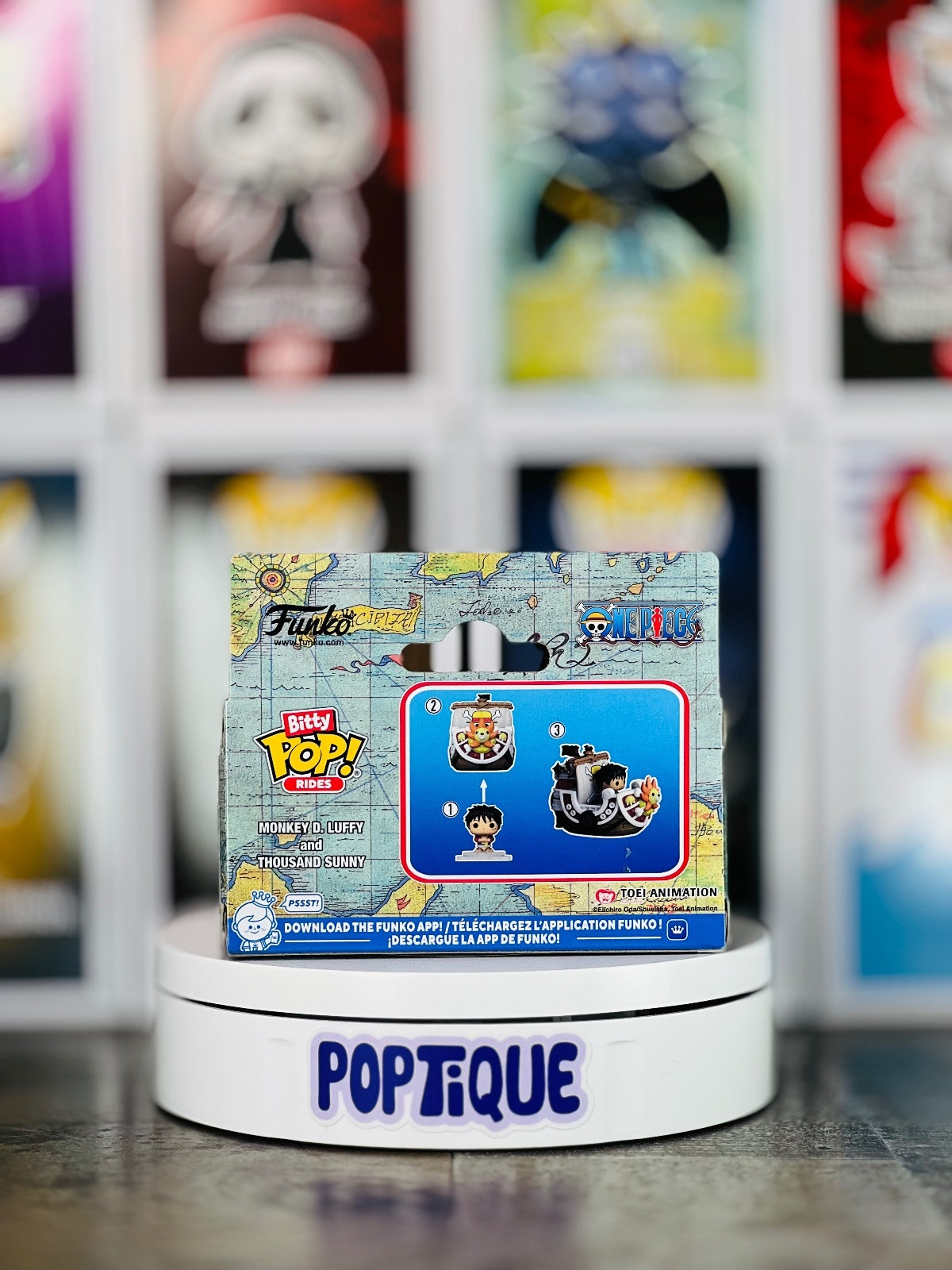 One Piece Thousand Sunny with Luffy Funko Bitty Pop! Ride