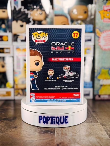 Formula 1 Red Bull Verstappen (Holding Helmet) Funko Pop! #17