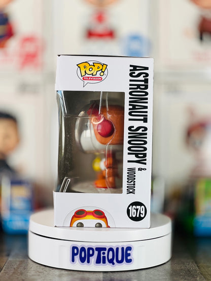 Peanuts Astronaut Snoopy & Woodstock Funko Pop #1679