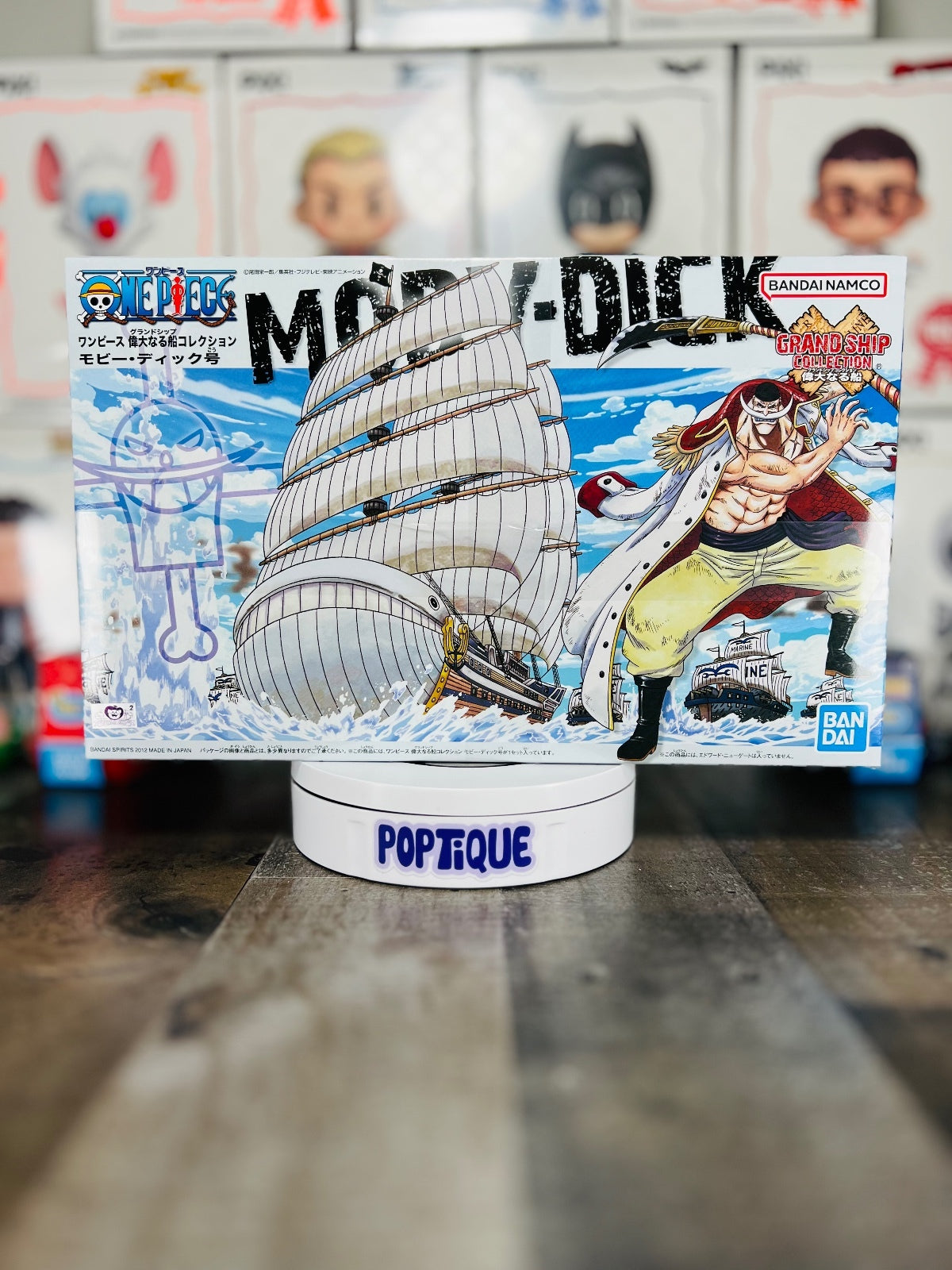 One Piece Grand Ship Collection Moby Dick Ship Model Kit