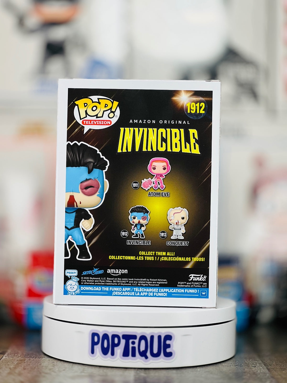 Invincible (Conquest Battle Damaged) Funko Pop! #1912