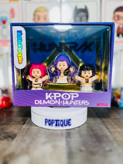 Kpop Demon Hunters Huntr/X Little People Collector Figure Set