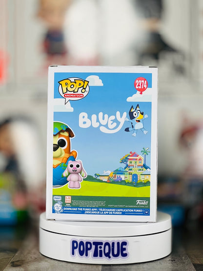Bluey Sleepytime Bingo with Floppy Bunny Funko Pop! #2374 - Specialty