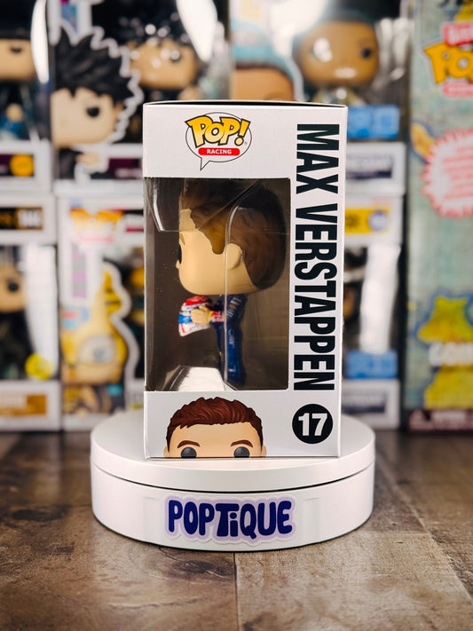 Formula 1 Red Bull Verstappen (Holding Helmet) Funko Pop! #17