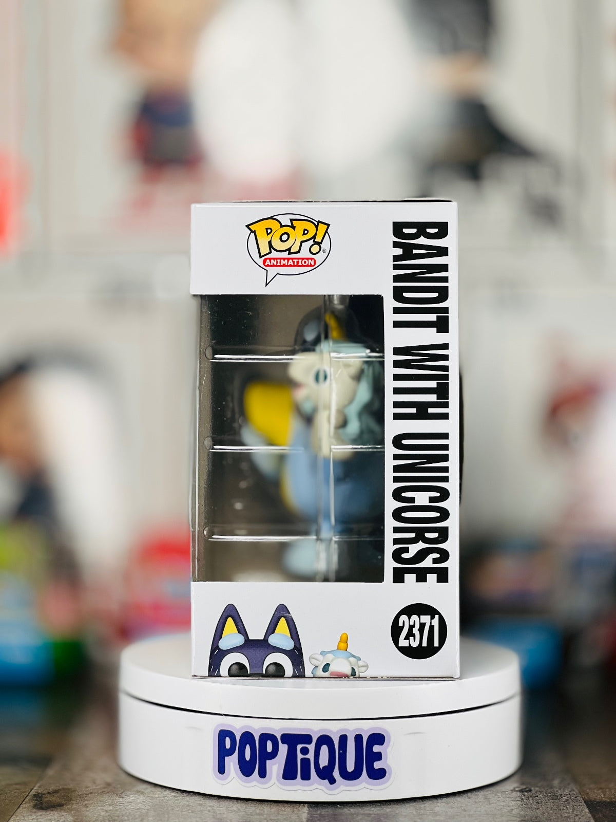 Bluey Bandit with Unicorse Funko Pop! #2371 - Specialty