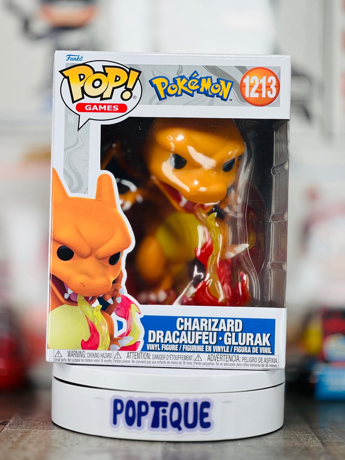 Pokemon Charizard Premium Funko Pop! #1213