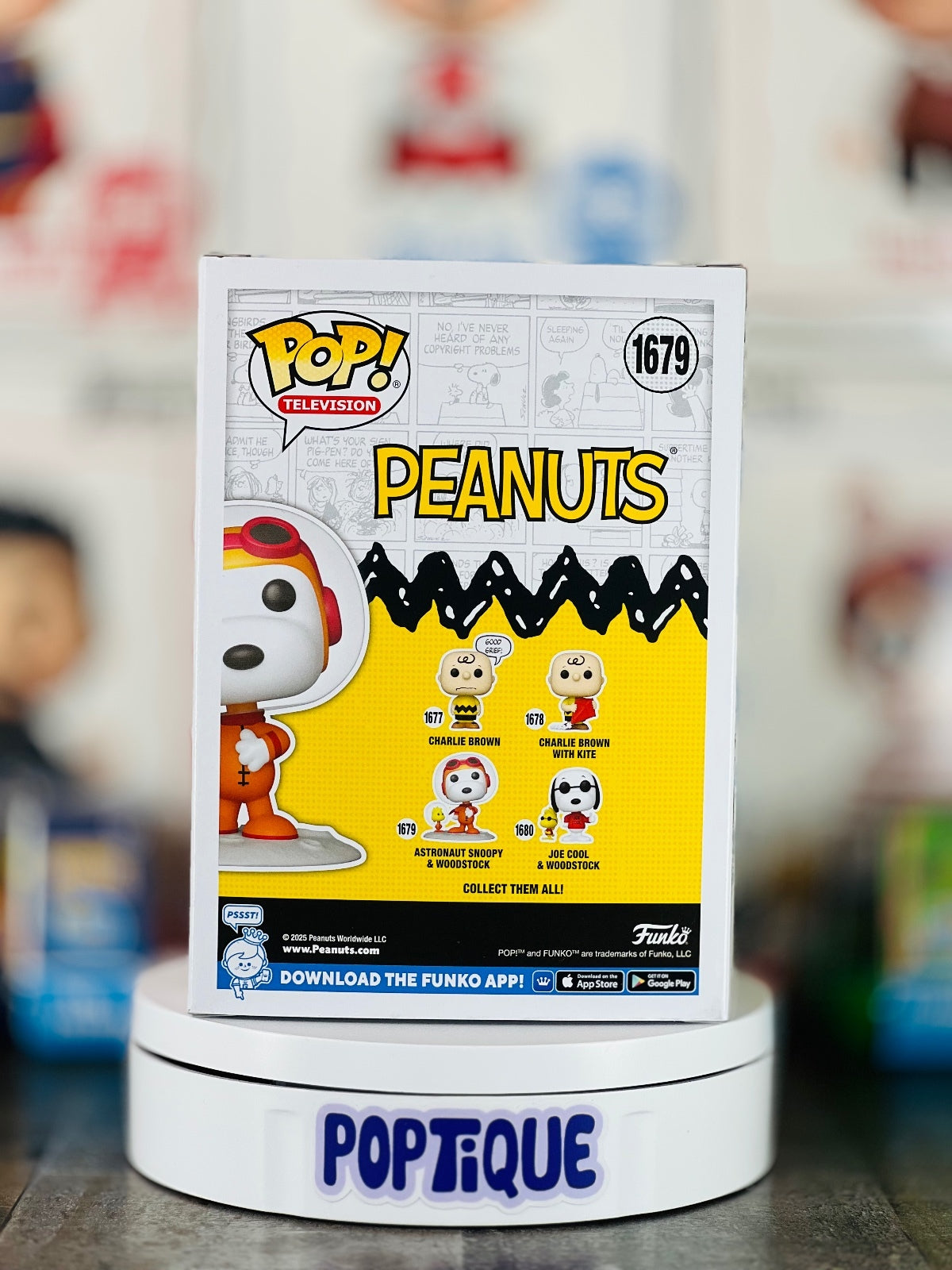 Peanuts Astronaut Snoopy & Woodstock Funko Pop #1679