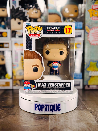 Formula 1 Red Bull Verstappen (Holding Helmet) Funko Pop! #17