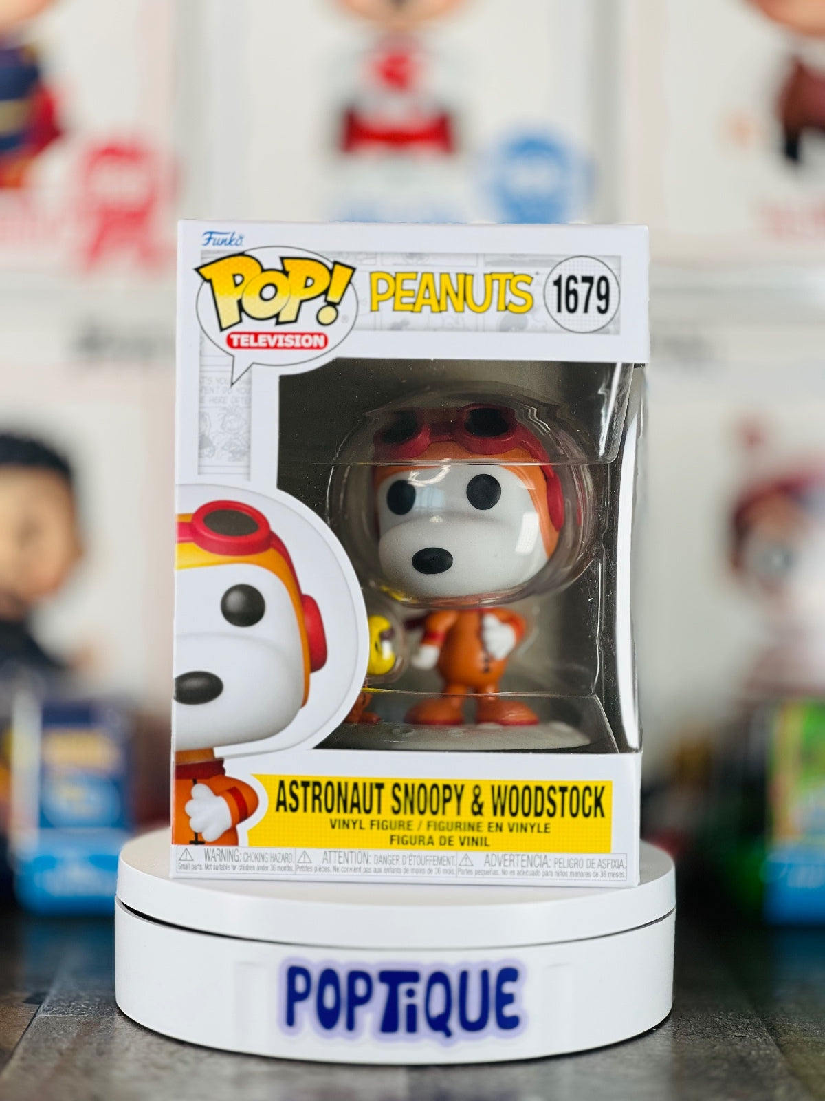 Peanuts Astronaut Snoopy & Woodstock Funko Pop #1679