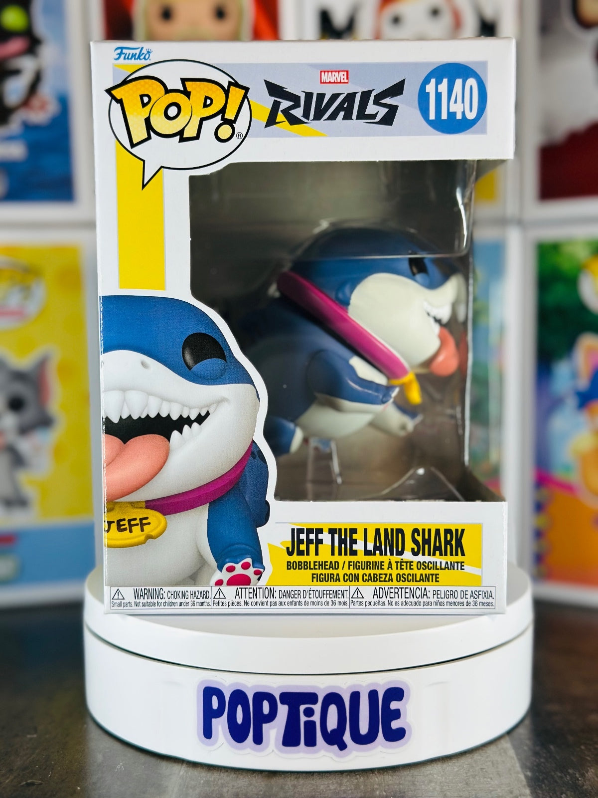 Marvel Rivals Jeff the Land Shark Funko Pop! #1140