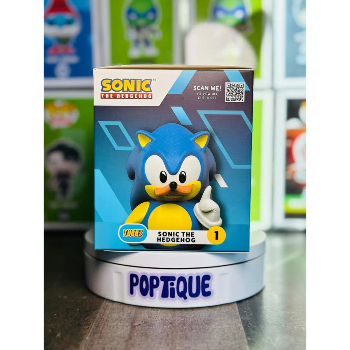 Sonic the Hedgehog Sonic TUBBZ (Boxed Edition)